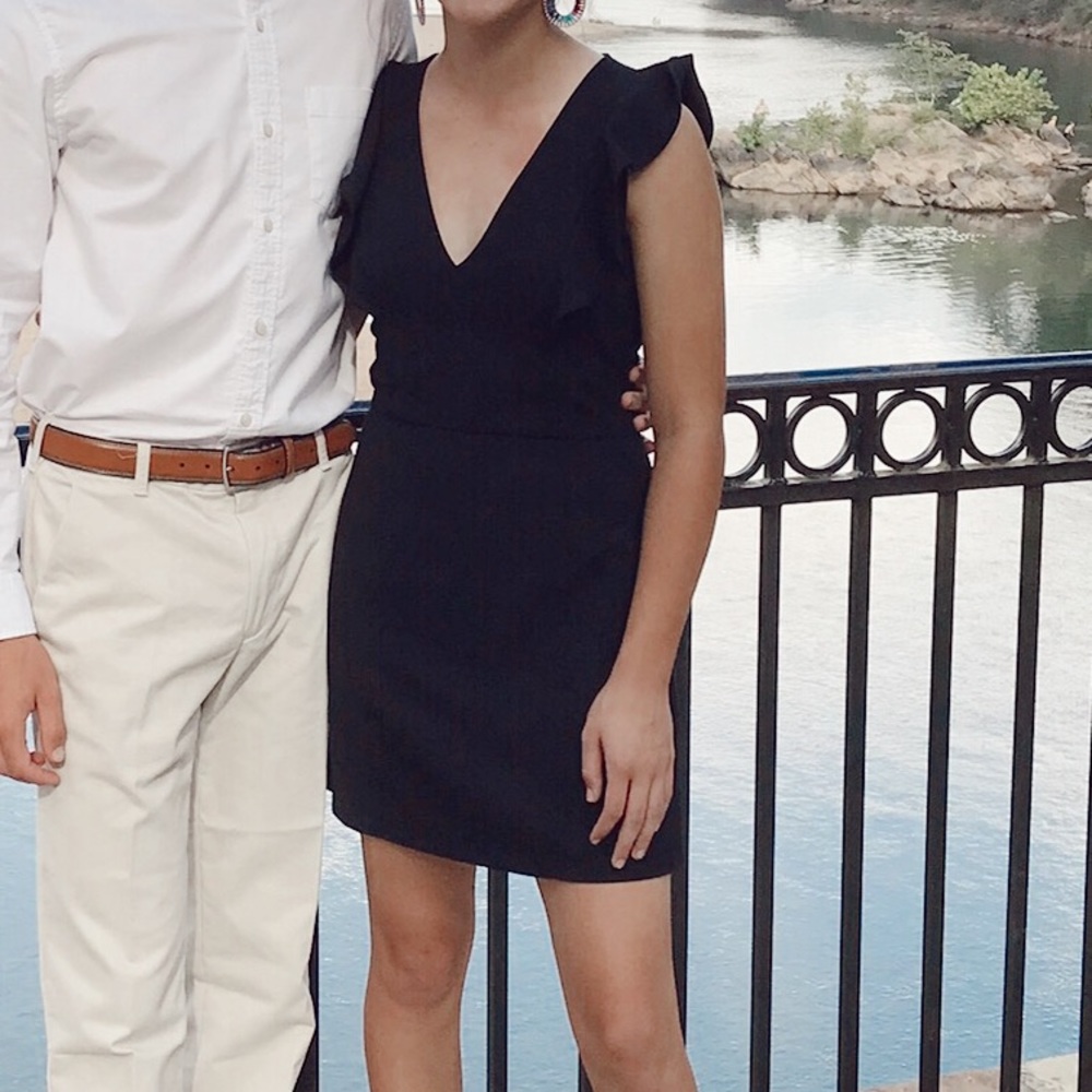black dress